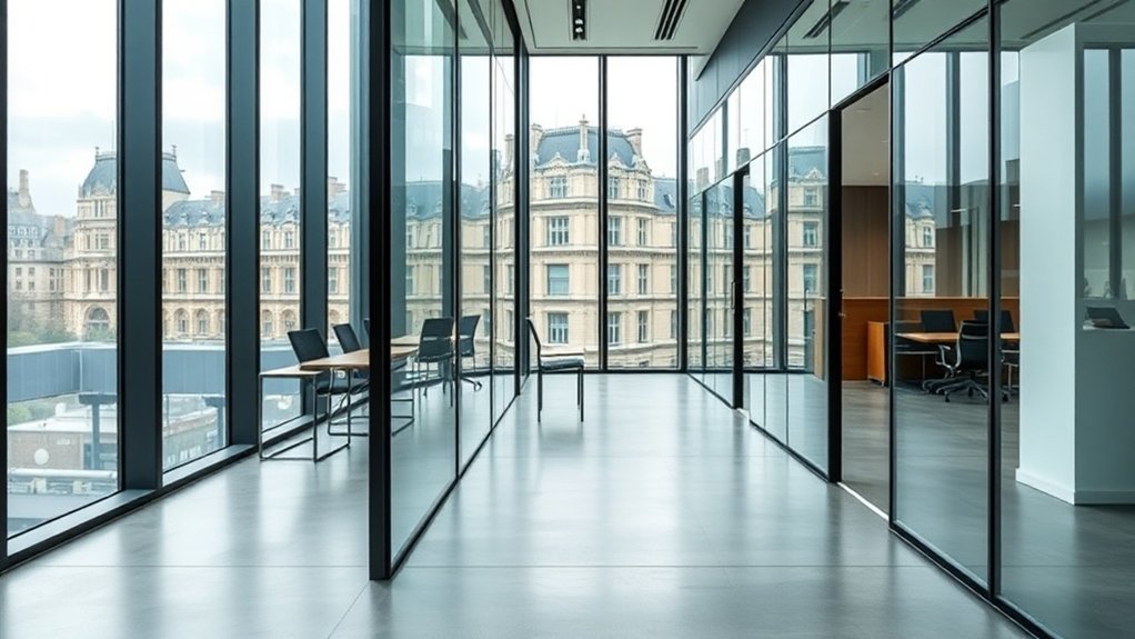 Glass Partitions Grove Park