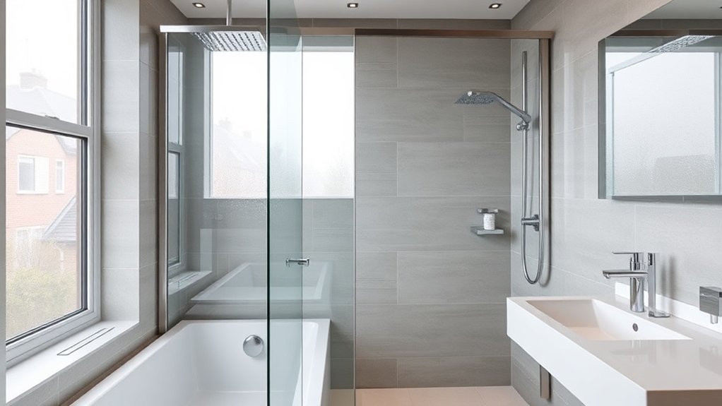 Semi-Frameless Shower Screens Grove Park