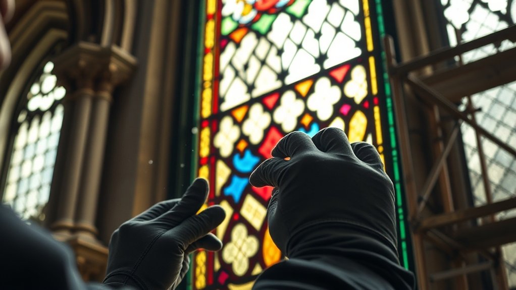 Stained Glass Repair Grove Park