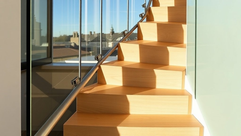 Staircase Glass Panels Grove Park