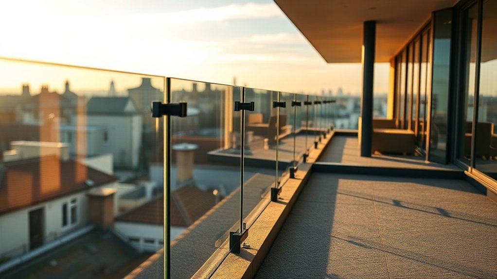 Terrace Glass Balustrades Grove Park