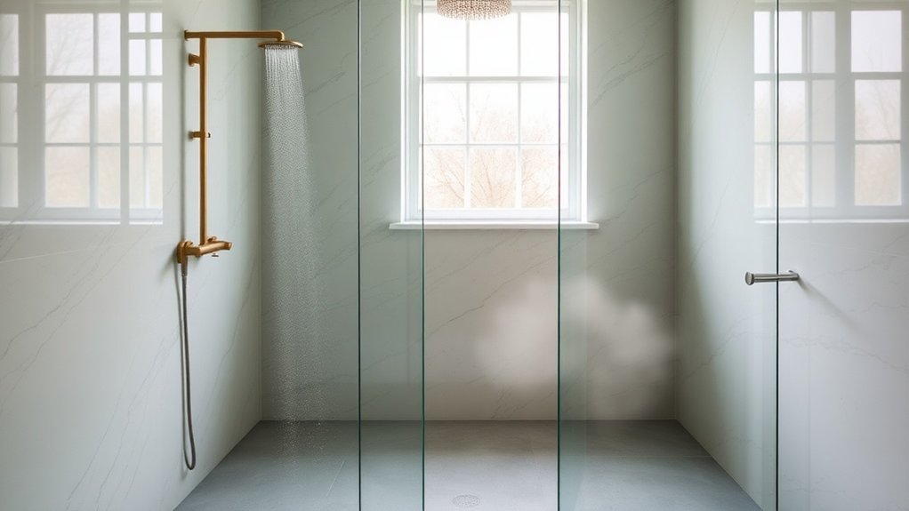 Wet Room Glass Panels Grove Park